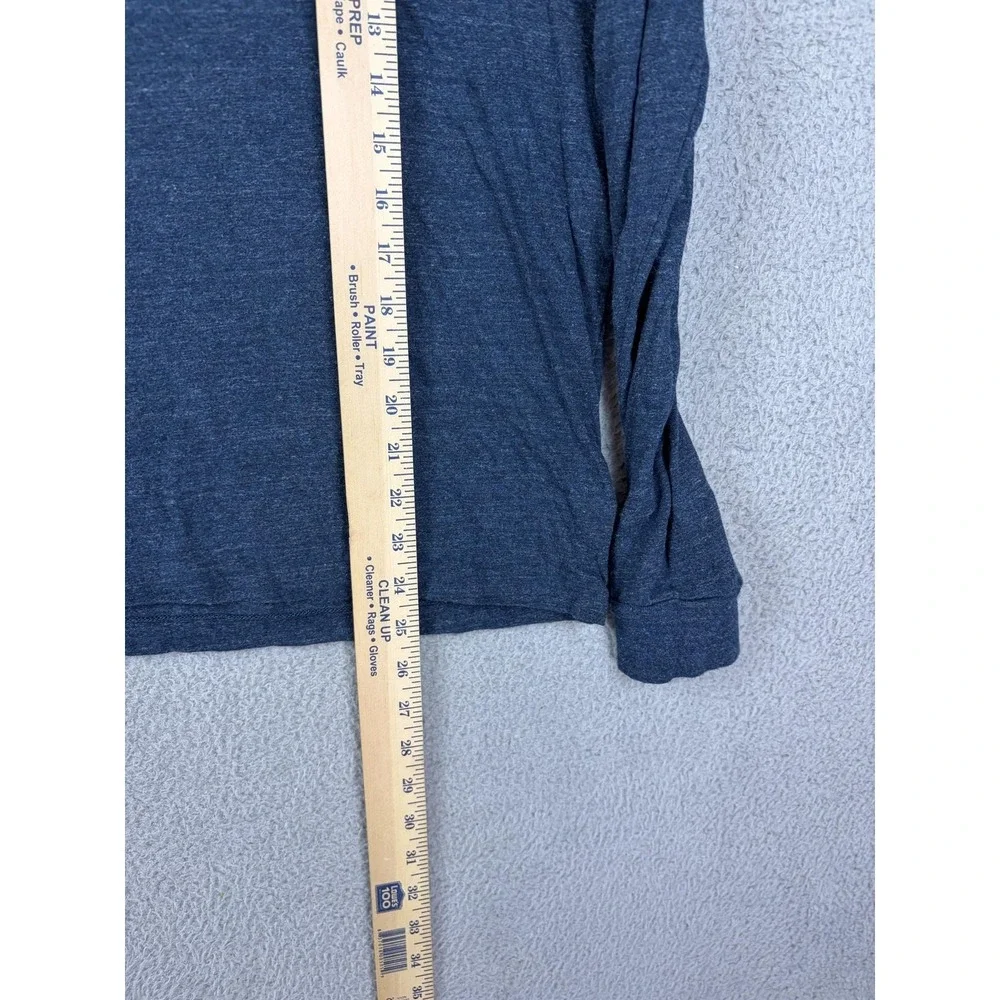 Polo Ralph Lauren Shirt Mens Medium Blue Long Sleeve Crewneck Custom Slim Fit